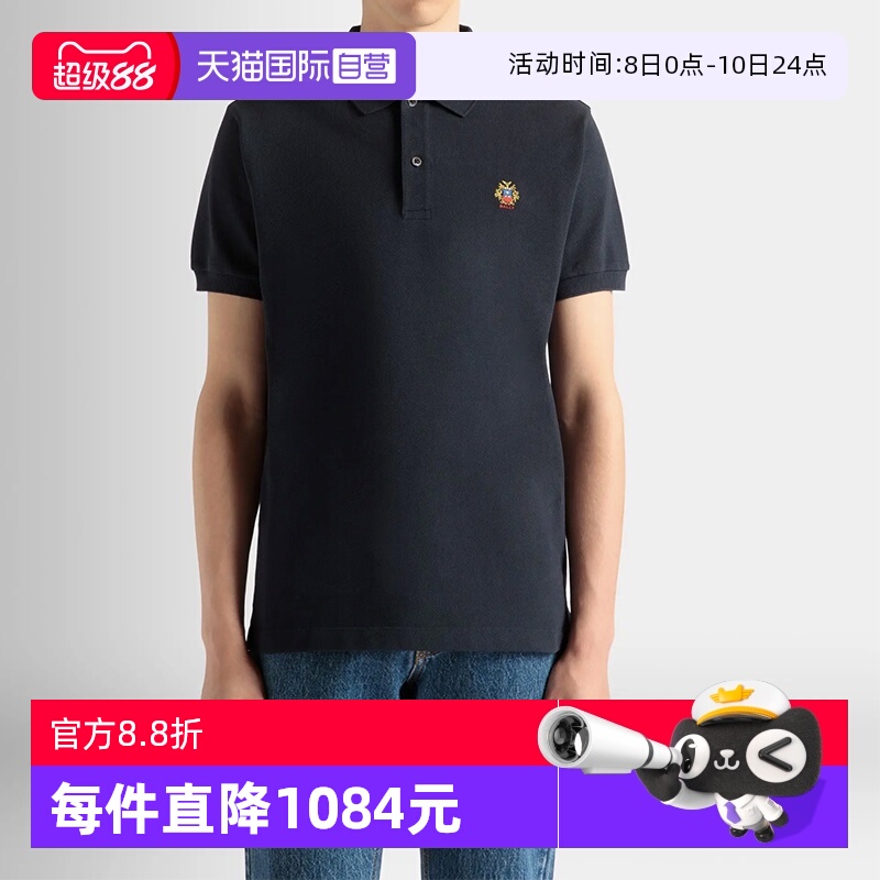 巴利时尚休闲纯棉短袖Polo衫