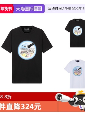 【自营】Versace Jeans Couture范思哲男士短袖T恤72GAHF04 CJ03F