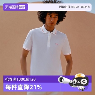 棉 自营 Boss雨果博斯 正品 商务 短袖 涤纶修身 男士 Hugo POLO衫