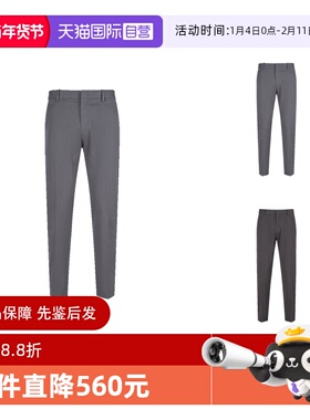 【自营】杰尼亚 ZEGNA 男士棉质休闲裤长裤 UBI17A5 TR00直筒时尚