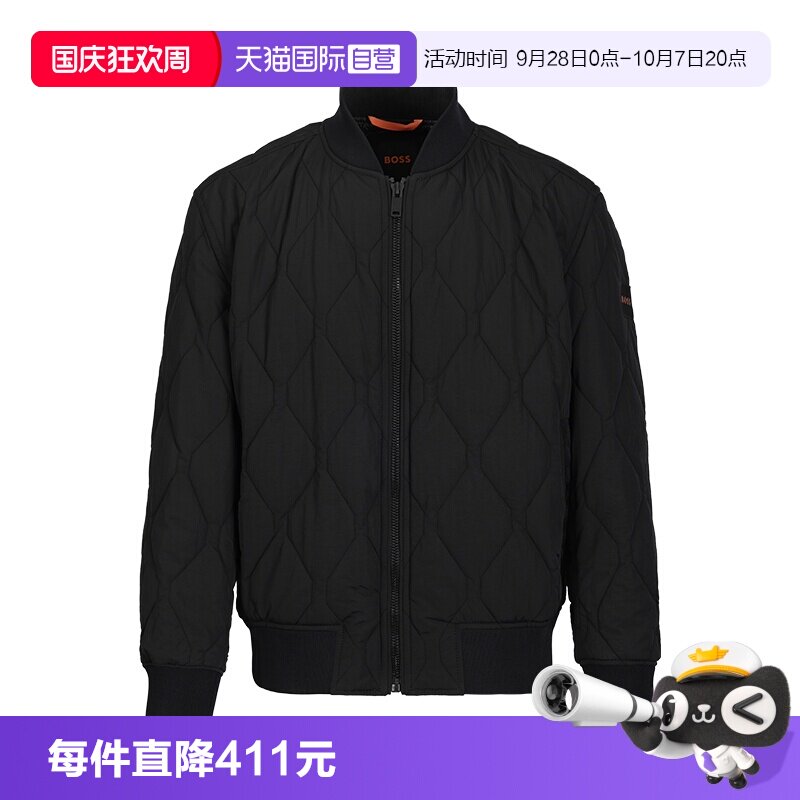BOSS男士休闲百搭外套棉衣