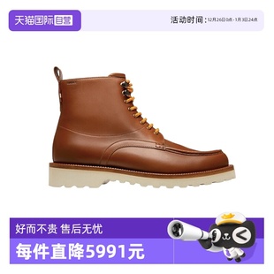 自营 小牛皮靴子 Bally 男士 6301501—男靴 巴利