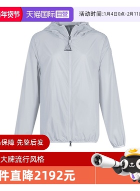 【自营】Moncler/盟可睐女士徽标贴片夹克皮肤衣 1A00135 597IC