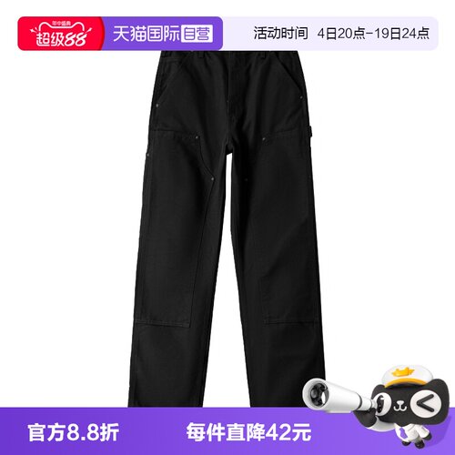 卡哈特B136复古加厚帆布工装裤