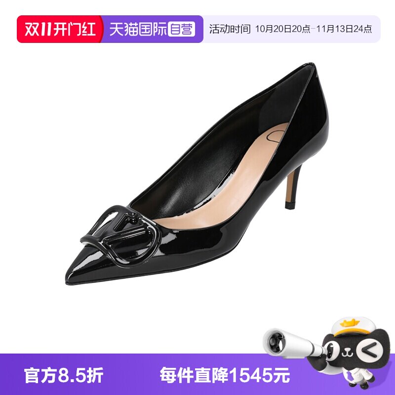 【自营】Valentino/华伦天奴女士细跟浅口高跟鞋皮鞋 2S0EN0 DUW