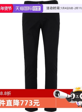 【自营】添柏岚长裤男裤户外运动裤商务修身透气黑色裤子A29Q2001