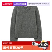 自营 SATUR ARCHIVE2025年秋冬新款 简约慵懒休闲V领长袖 针织衫