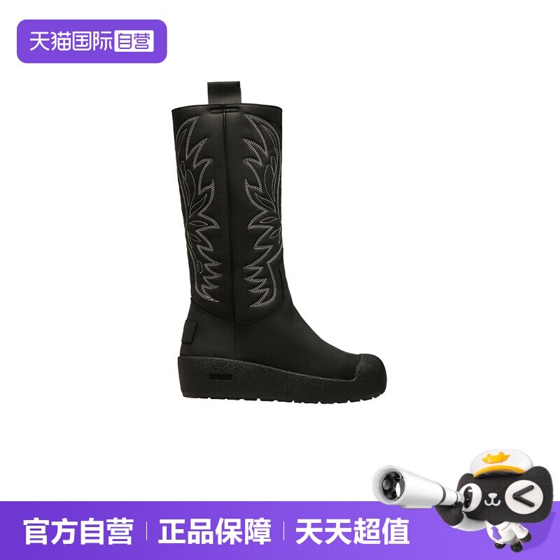 Bally/巴利小牛皮高筒靴子