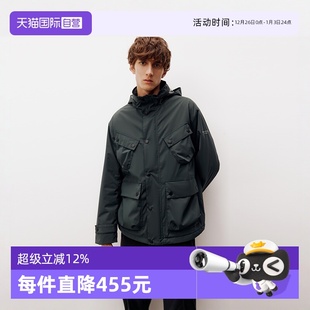 Marc Polo 商场同款 户外夹克男 可拆卸连帽棉服工装 自营