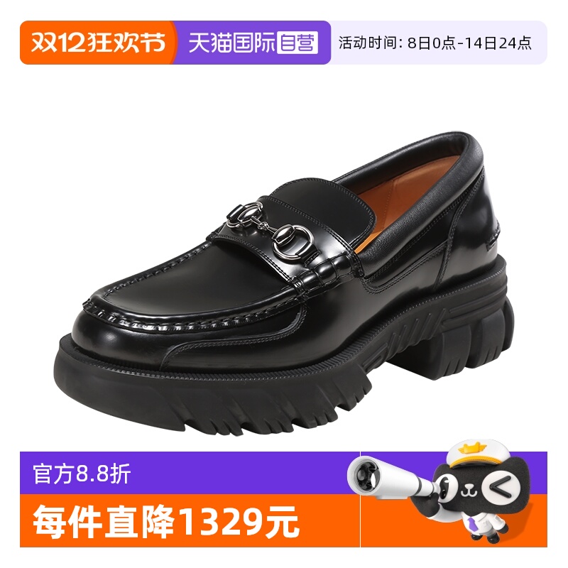 古驰乐福鞋单鞋皮鞋厚底鞋