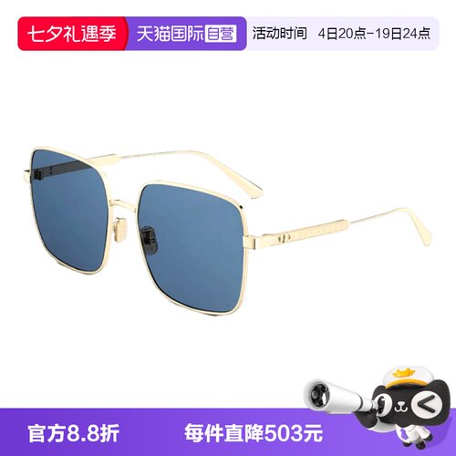 DIOR迪奥墨镜女金属大框