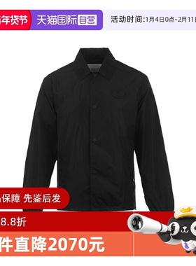 【自营】BURBERRY/博柏利男士FW25骑士印章图案翻领尼龙教练夹克