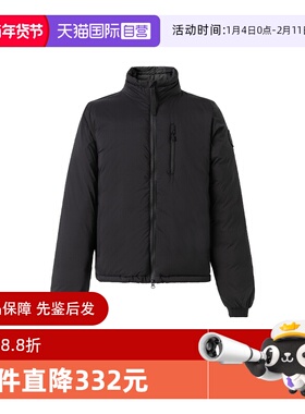 【自营】Canada Goose冬季新款男士绿色时尚拉链立领羽绒服5079MB