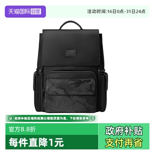 新秀丽时尚 Samsonite 双肩包男牛皮革独立电脑仓背包NV2 自营