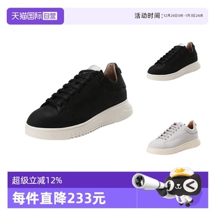 Armani阿玛尼 Emporio 男士 系带休闲运动鞋 XF570 X4X264 自营