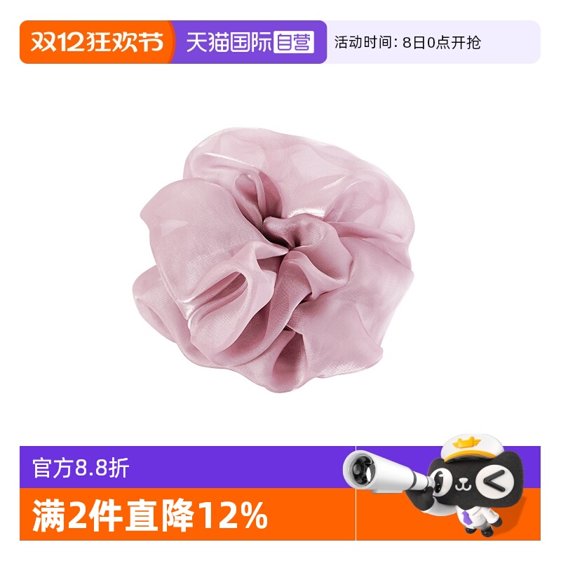 【自营】OSEWAYA发圈珠光头绳日系简约橡皮筋可爱少女布艺发饰