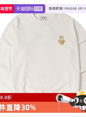 【自营】MLB卫衣新款男女装潮流休闲上衣潮流圆领套头衫3AMTH9144