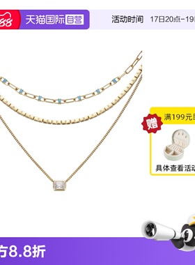 VITARING简约小众叠戴多层项链女