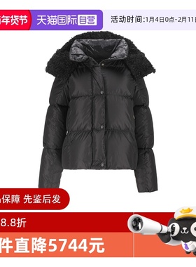 【自营】Moncler/盟可睐女士鹅绒连帽短款羽绒服 1A00150 539ZD