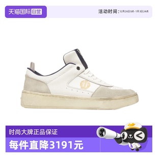 巴利春夏时尚 Bally 男士 蓝白复古拼色休闲鞋 6304568 板鞋 自营