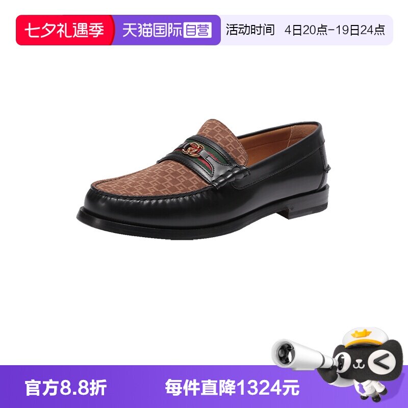 古驰GUCCI单鞋乐福鞋皮鞋