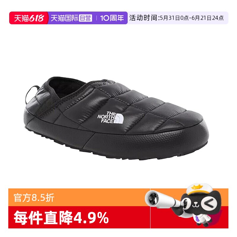 【自营】TNF北面男鞋面包鞋户外防泼水防滑一脚蹬休闲鞋NF0A3UZN