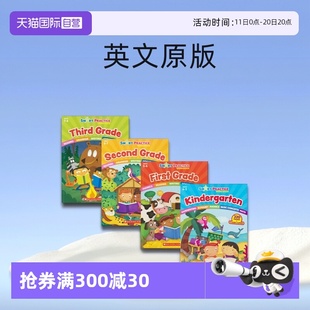 Smart Grade 自营 Scholastic 美国学乐聪慧系列教辅 幼儿园小学英语教育 Practice 英文原版 Kindergarten 越学越聪明