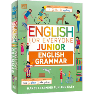 【自营】DK English for Everyone Junior English Grammar DK英语速成自学 初级语法 人人学英语 了解语法规则 英文原版进口图书