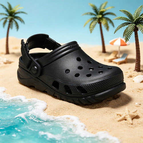 【自营】CROCS卡骆驰中性洞洞鞋户外休闲沙滩凉拖鞋CR208776-001