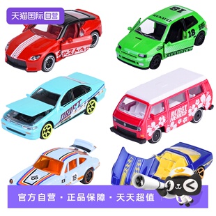 【自营】美捷轮majorette合金小车收藏车模沃尔沃奔驰福特宝马