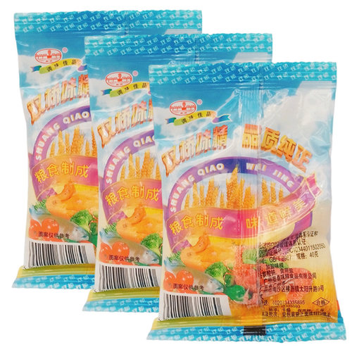 双桥牌味精40g广东味精酒店餐饮家庭炒菜红烧煲汤调味料 - 封面