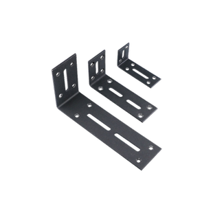 窗帘角码可调孔位直角吊柜支撑架墙上置物架层板L型三角托架角铁