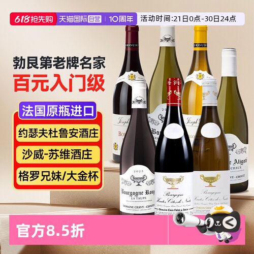 大金杯上夜丘红酒阿里高特干白