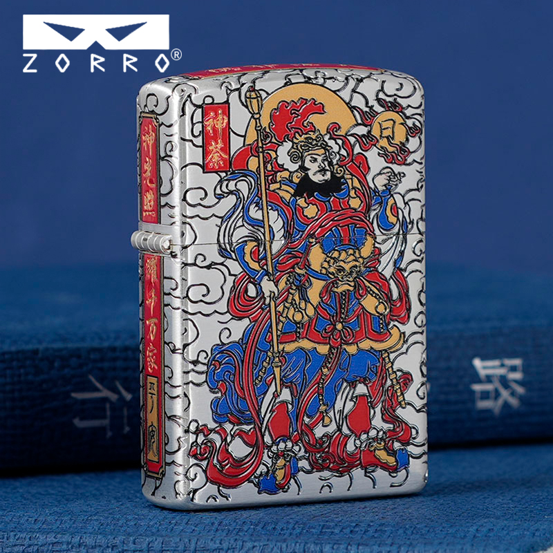zorro佐罗三代门神煤油打火机