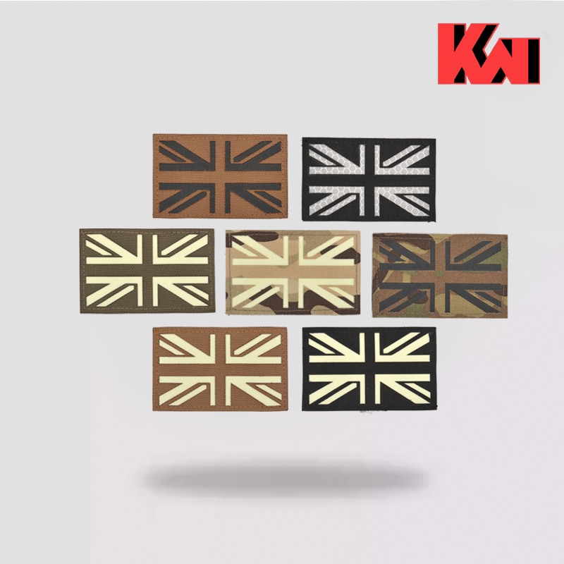 【KWT】英国国旗魔术贴士气章