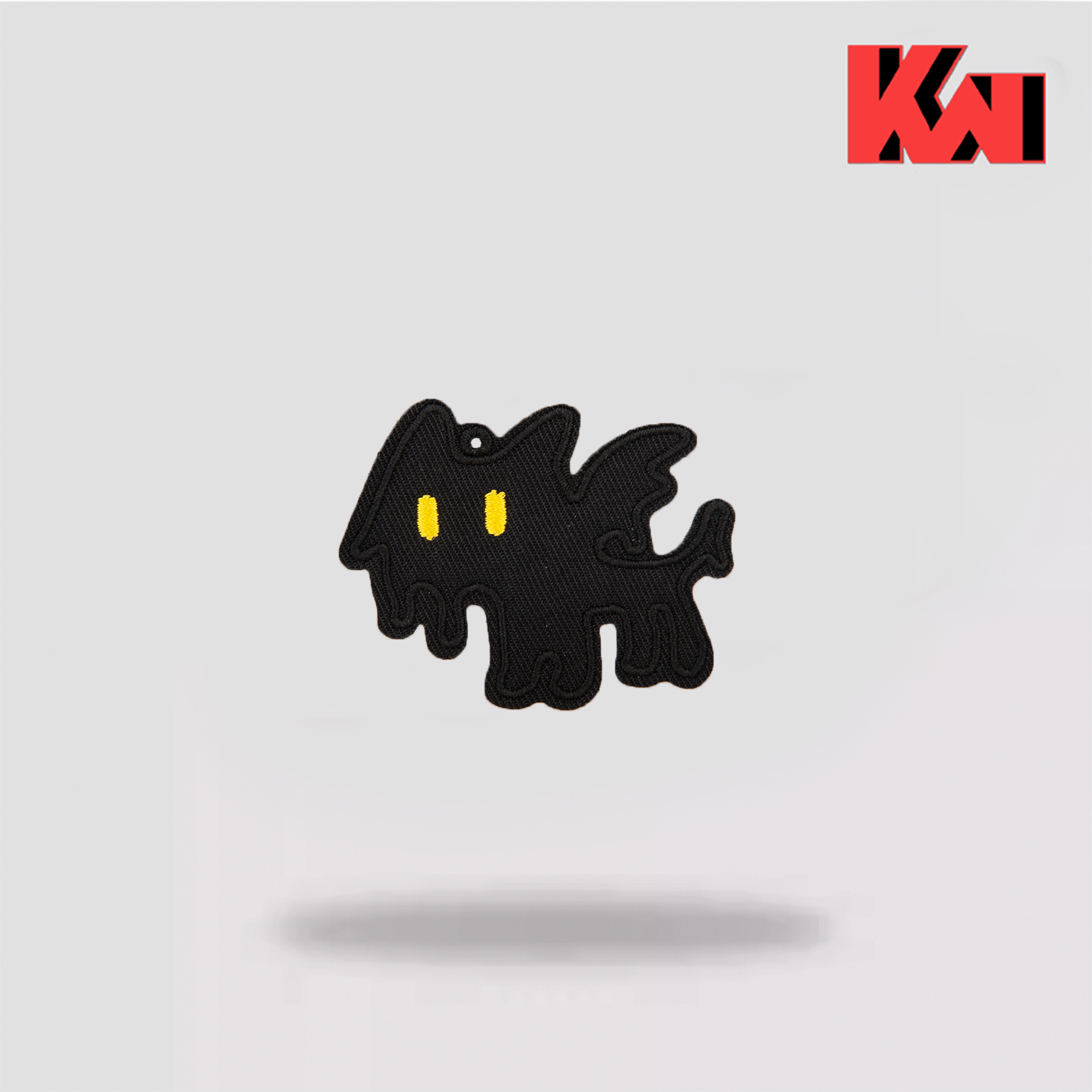 【KWT】开罗尔猫刺绣章死亡搁浅游戏周边魔术贴挂件两用士气章