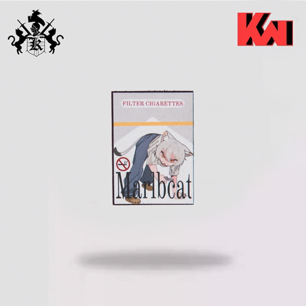【KWT】尼古猫猫不会梦见赛博吸烟区风格士气章from三花猫工坊