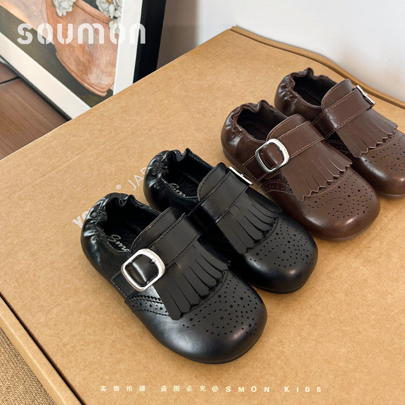 书萌儿童皮鞋英伦风女童鞋浅口单鞋软底宝宝鞋春秋新款女童公主鞋,童鞋/婴儿鞋/亲子鞋,皮鞋,淘宝优惠券,粉丝福利购,淘宝优惠卷