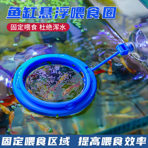 鱼缸喂食器水族箱小型热带孔雀