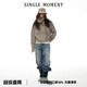 高级感气质手织三针加厚高领毛衣外套开衫 25AW法式 MOMENT SINGLE