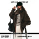 优雅羊毛双面呢中长款 SINGLE 大衣外套女 冬季 经典 MOMENT 25AW法式