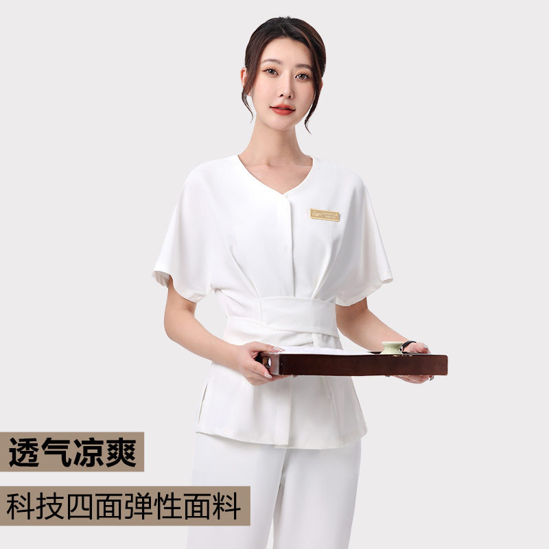 美容师工作服女秋冬款高级医美美酒店工作制服
