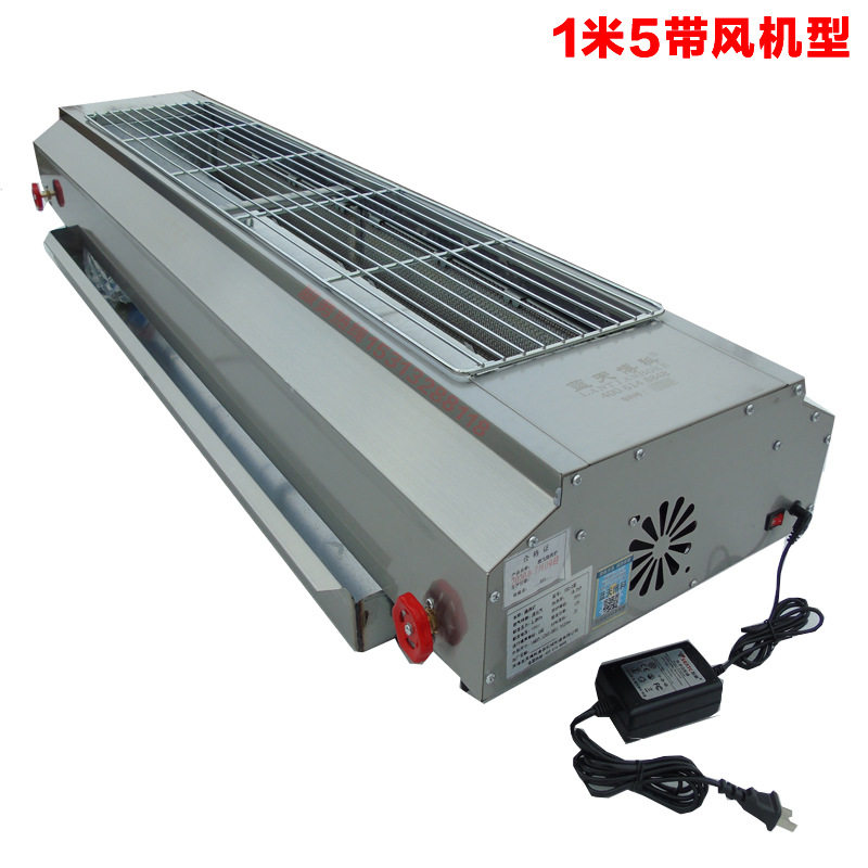 烧烤炉燃气无烟环保商用特大型号液化气烤炉天燃气烧烤炉