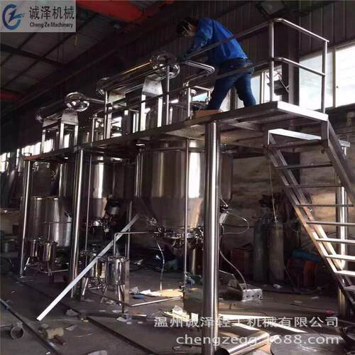 不锈钢多功能提取设备中草提取发酵中草提取浓缩