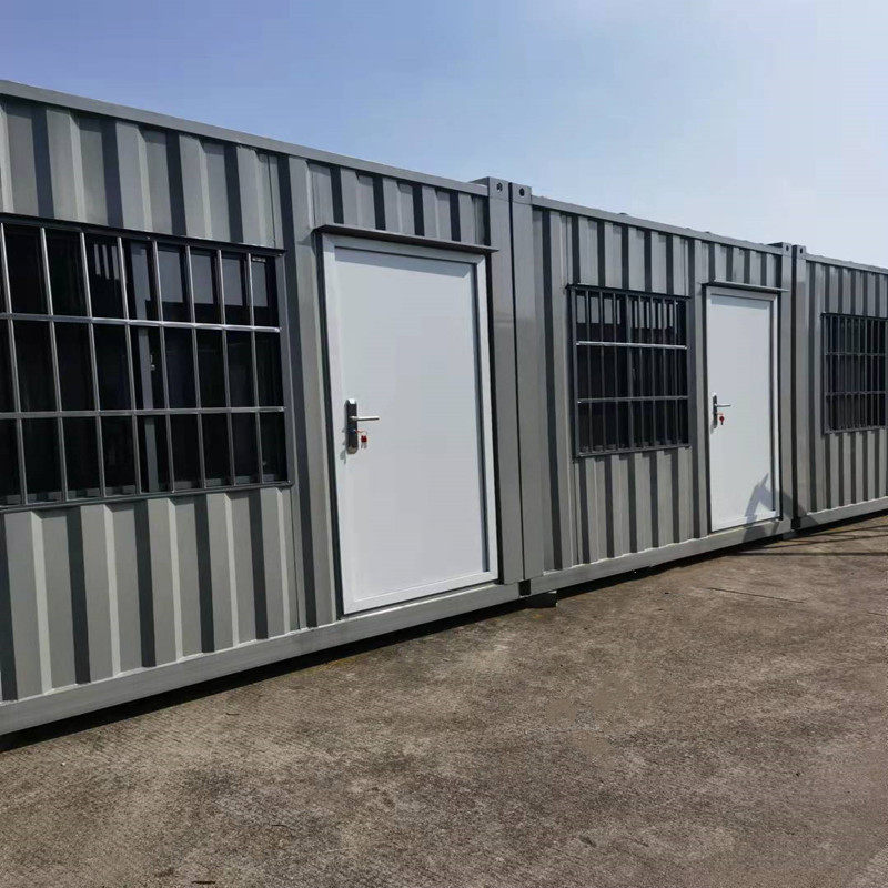 大波纹板集装箱房 工地临建箱式房办公室 住人移动钢结构活动房