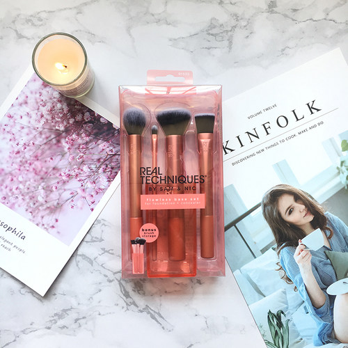 Realtechniques化妆刷rt粉底刷轮廓刷遮瑕刷抛光刷彩妆师底妆刷