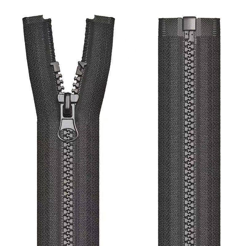 衣服上的长拉链5号树脂单头双头20至200厘米拉链羽绒服外套长款长