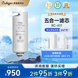 Culligan/康丽根神龙RH100W 小白龙P1净水器RO反渗透5合1滤芯
