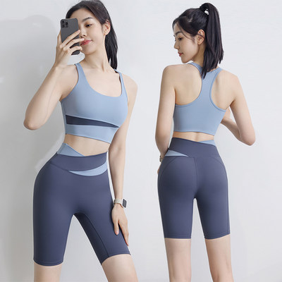夏季收腹显瘦新款健身瑜伽服套装