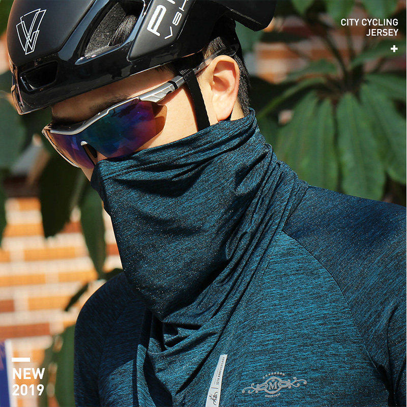 夏骑行面巾冰丝三角巾运动魔术头巾户外防晒面罩男女钓鱼装备围脖